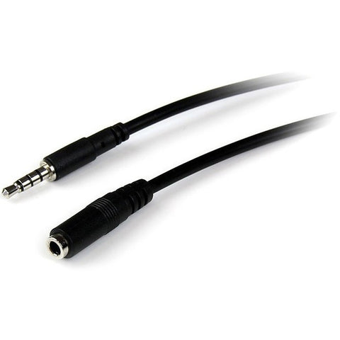 StarTech.com 2 m Mini-phone Audio Cable for Headphone, Headset, iPhone, Cellular Phone, Audio Device - 1