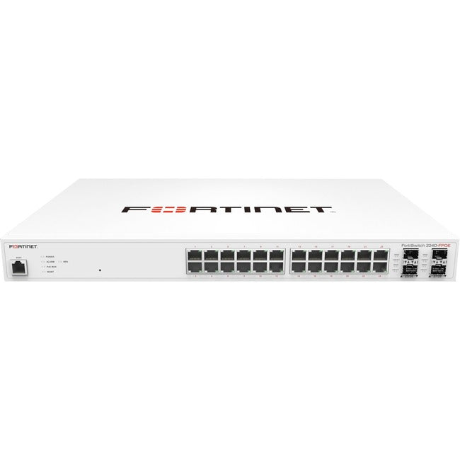 Fortinet FortiSwitch 224D-FPOE 24 Ports Manageable Ethernet Switch