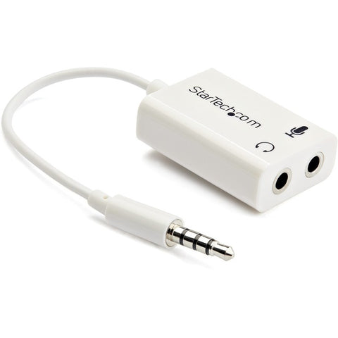 StarTech.com 15.24 cm Mini-phone Audio Cable for Audio Device, Speaker, Headphone, Headset, Microphone, Notebook, iPod, iPhone, iPad, Cellular Phone, Ultrabook - 1