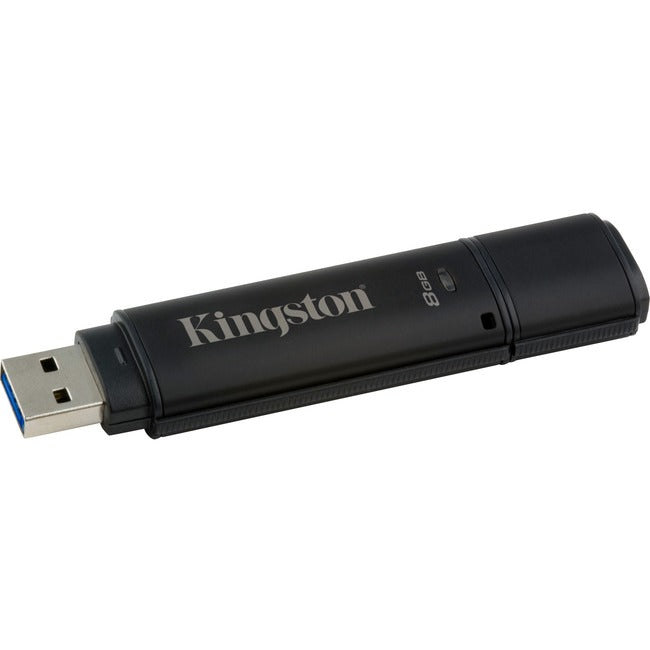 Kingston DataTraveler 4000 G2 8 GB USB 3.0 Flash Drive - 256-bit AES