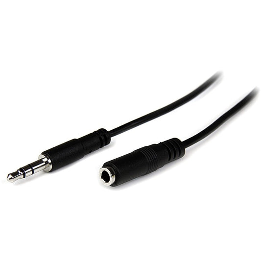 StarTech.com 1 m Mini-phone Audio Cable for Audio Device, Headphone, iPhone, iPod, MP3 Player - 1