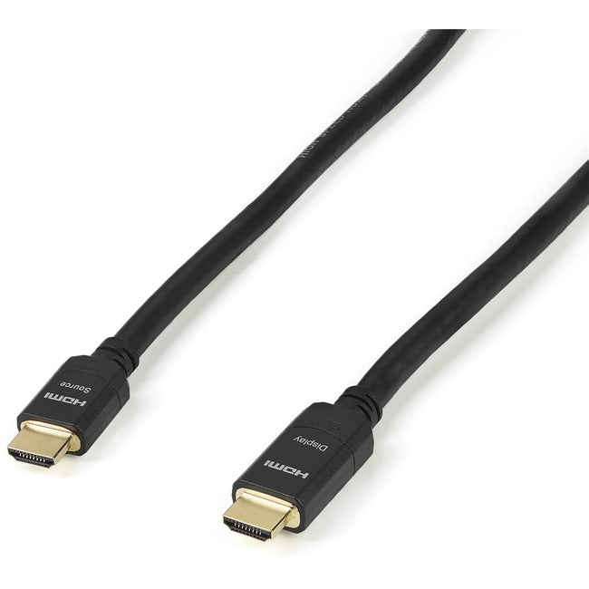 StarTech.com 20 m HDMI A/V Cable for Audio/Video Device, Home Theater System, Gaming Console, Blu-ray Player, DVD Player, Apple TV, Media Player, Xbox One, PlayStation 4 - 1