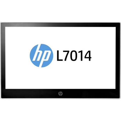 HP L7014 35.6 cm (14") WXGA LED LCD Monitor - 16:9 - Black, Asteroid