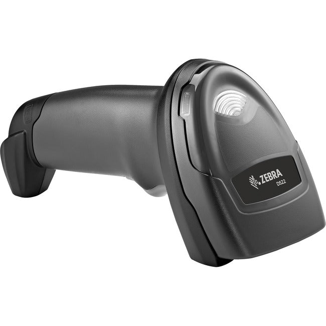 Zebra DS2208-SR Retail, Hospitality, Transportation, Logistics, Light/Clean Manufacturing, Government, Industrial Handheld Barcode Scanner Kit - Cable Connectivity - Twilight Black - USB Cable Included