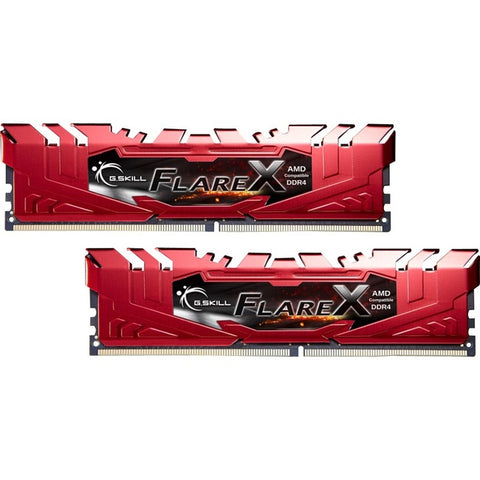G.SKILL Flare X RAM Module - 32 GB (2 x 16GB) - DDR4-2400/PC4-19200 DDR4 SDRAM - 2400 MHz - CL15 - 1.20 V