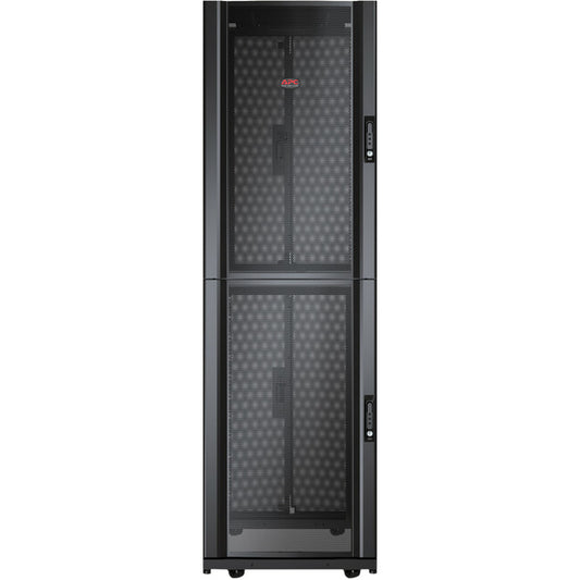 Schneider Electric NetShelter SX 42U Floor Standing Rack Cabinet - 482.60 mm Rack Width - Black