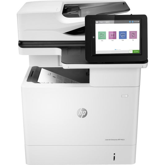 HP LaserJet M633 M633fh Laser Multifunction Printer - Monochrome