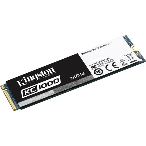 Kingston 960 GB Solid State Drive - M.2 2280 Internal - PCI Express (PCI Express 3.0 x4)
