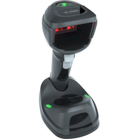 Zebra DS9908 Retail, Quick Service Restaurant (QSR) Handheld Barcode Scanner Kit - Cable Connectivity - Black - USB Cable Included
