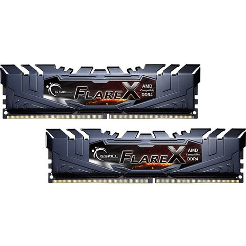 G.SKILL Flare X RAM Module for Workstation, Motherboard - 32 GB (2 x 16GB) - DDR4-3200/PC4-25600 DDR4 SDRAM - 3200 MHz - CL16 - 1.35 V