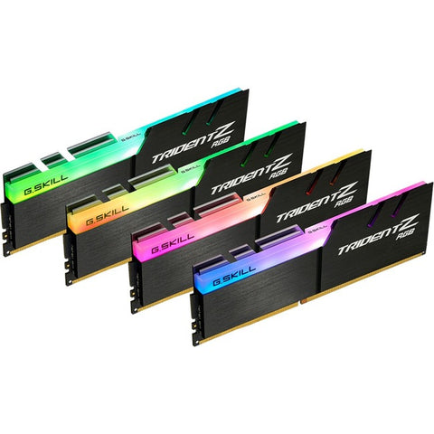G.SKILL Trident Z RGB RAM Module for Desktop PC - 64 GB (4 x 16GB) - DDR4-3600/PC4-28800 DDR4 SDRAM - 3600 MHz - CL16 - 1.35 V