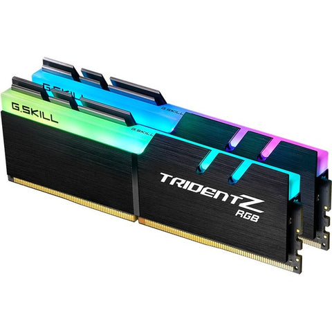 G.SKILL Trident Z RGB RAM Module for Desktop PC, Motherboard - 16 GB (2 x 8GB) - DDR4-3600/PC4-28800 DDR4 SDRAM - 3600 MHz - CL18 - 1.35 V - Retail