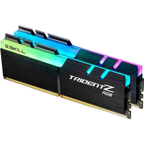 G.SKILL Trident Z RGB RAM Module for Desktop PC, Motherboard - 32 GB (2 x 16GB) - DDR4-3600/PC4-28800 DDR4 SDRAM - 3600 MHz - CL18 - 1.35 V