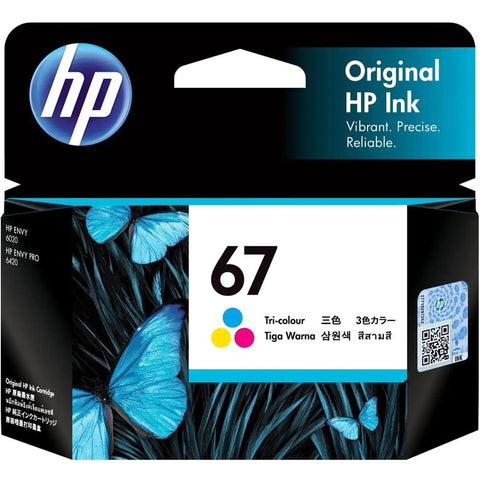 HP 67 Original Ink Cartridge - Tri-colour