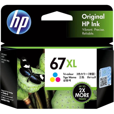 HP 67XL Original Ink Cartridge - Tri-colour
