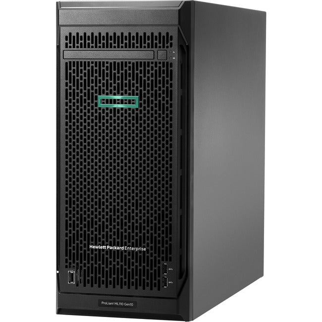 HPE ProLiant ML110 G10 4.5U Tower Server - Intel C621 SoC - 1 x Intel Xeon Silver 4210R 2.40 GHz - 16 GB RAM - Serial ATA/600, 12Gb/s SAS Controller