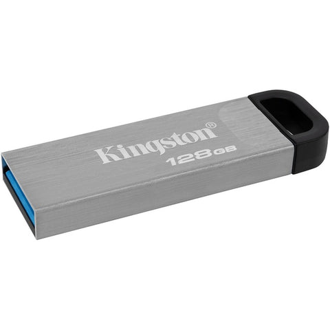 Kingston DataTraveler Kyson 128 GB USB 3.2 (Gen 1) Type A Flash Drive - Silver