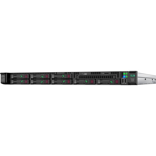 HPE ProLiant DL360 G10 1U Blade Server - Intel C621 SoC - 1 x Intel Xeon Silver 4215R 3.20 GHz - 32 GB RAM - Serial ATA Controller