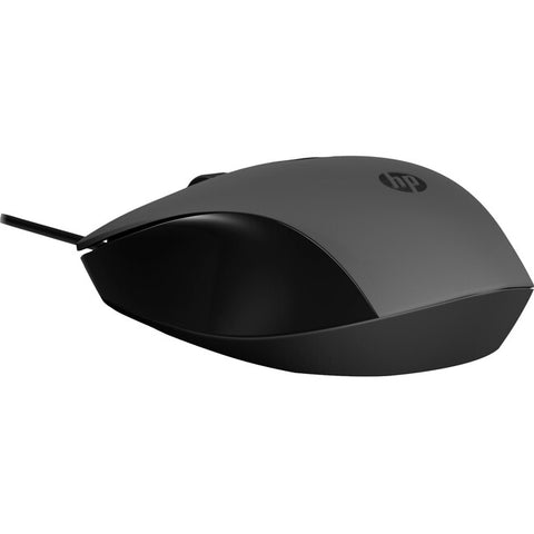 HP 150 Mouse - USB Type A - Optical - Black