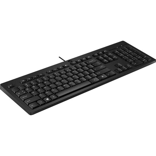 HP 125 Keyboard - Cable Connectivity - USB Interface