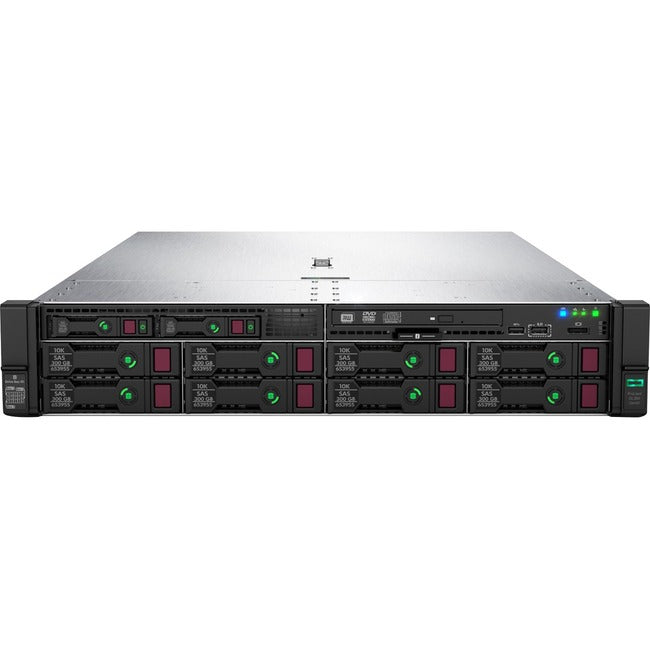 HPE ProLiant DL380 G10 2U Rack Server - Intel C621 SoC - 1 x Intel Xeon Silver 4215R 3.20 GHz - 32 GB RAM - 12Gb/s SAS Controller
