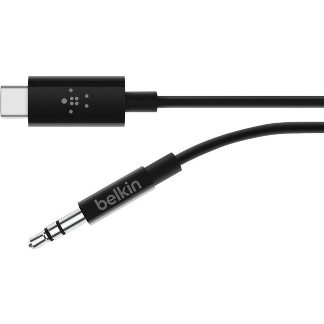 Belkin Rockstar 90 cm Mini-phone/USB-C Audio Cable for Audio Device, Speaker, Smartphone