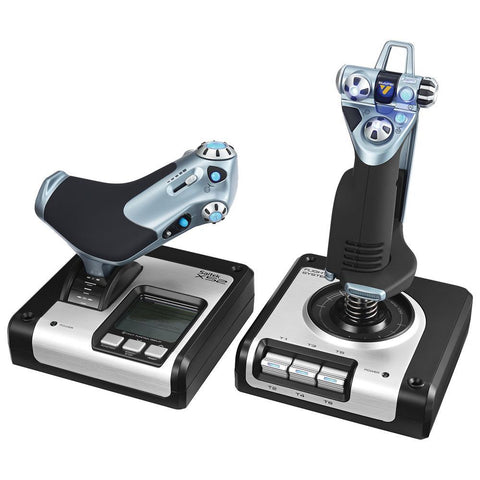 Saitek H.O.T.A.S. X52 Gaming Joystick, Gaming Throttle