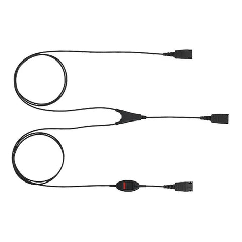 Jabra Quick Disconnect Supervisor Cord for Microphone, Headset, Phone