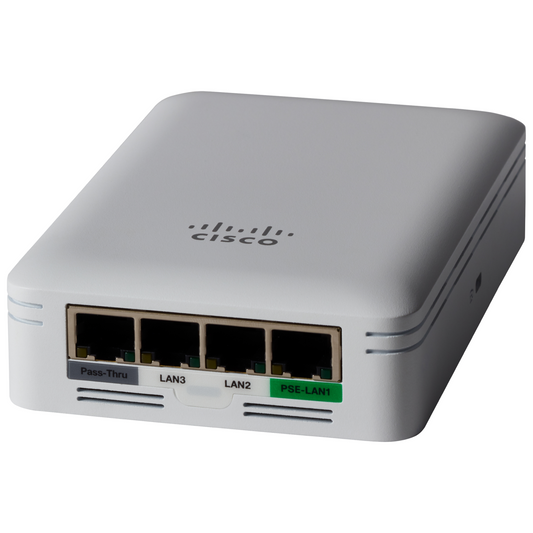 Cisco Business 145AC Wi-Fi Access Point | 802.11ac | 2x2 | 4 GbE Ports | PoE | Wall Plate | Limited Lifetime Protection (CBW145AC-Z)