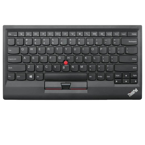 Lenovo ThinkPad Keyboard - Cable Connectivity - USB Interface - Trackpoint - English (US) - Black