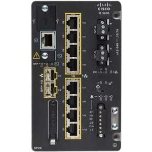 Cisco Catalyst IE-3400-8P2S-E 8 Ports Manageable Ethernet Switch