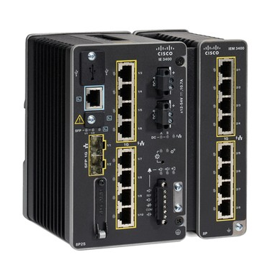 Cisco Catalyst IE-3400-8P2S-A 10 Ports Manageable Ethernet Switch